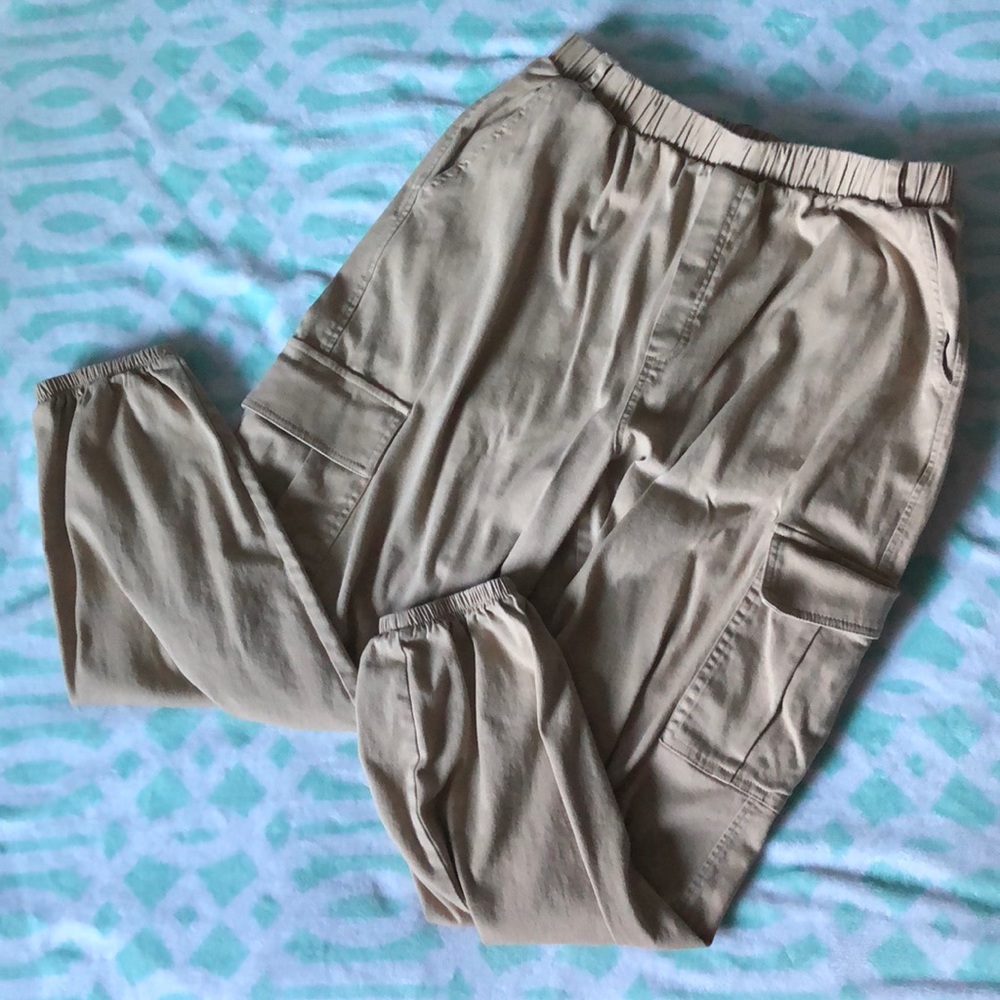 Baggy Tan Pants